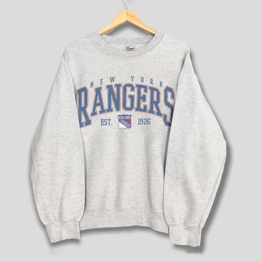 Vintage New York Rangers Hockey Sweatshirt, Retro NHL Rangers Unisex Shirt Tee
